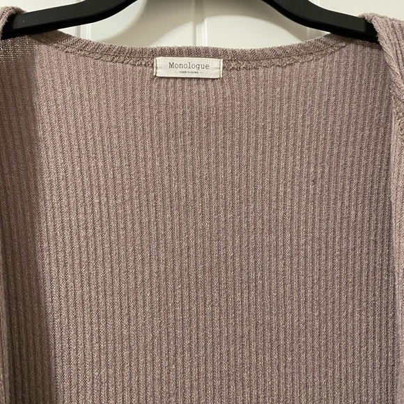 Long Knit Cardigan - Picture 2 of 2